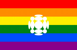 OmaKS:n logo ja pride-lippu