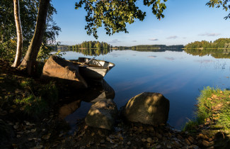 Tuomiojärvi ja vene